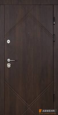 Вхідні двері квартирні abwehr (абвер) модель ronda комплектація safe