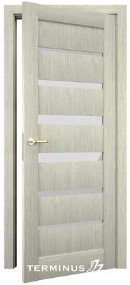 Міжкімнатні двері ламіновані ламінована дверь модель 308 зефір пг