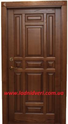 Міжкімнатні двері дерев'яні тип а 12 пг