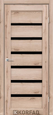 Міжкімнатні двері ламіновані модель pd-01 дуб тобакко