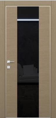 шпонированная дверь Модель GW07 - Фото