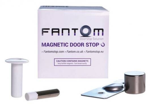 Фурнитура ограничители стопоры дверей стопор дверной магнитный fantom premium белый код: fds11113rtb