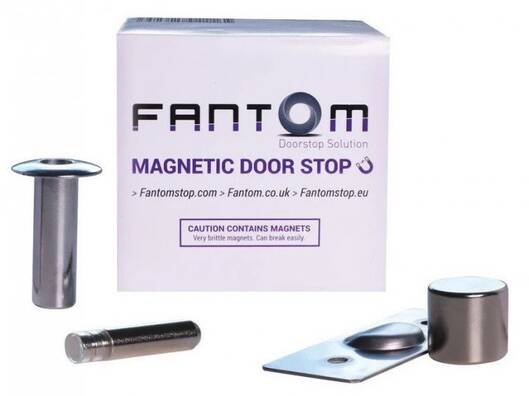 Фурнітура обмежувачі стопори дверей стопор дверний магнітний fantom premium хром код: fds11114rtb