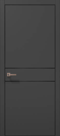 Межкомнатные двери ламинированные ламинированная дверь plato-07 темно-серый супермат