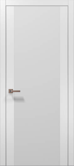 Межкомнатные двери ламинированные ламинированная дверь plato-14 белый матовый