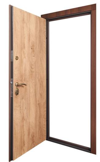 Вхідні двері квартирні abwehr (абвер) модель medina комплектація light колір шоколадний горіх