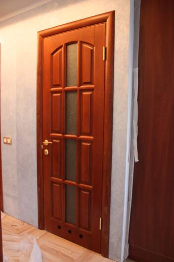 Міжкімнатні двері дерев'яні тип б 04 по