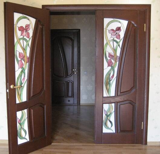 Міжкімнатні двері дерев'яні деревянная дверь тип г 01 по
