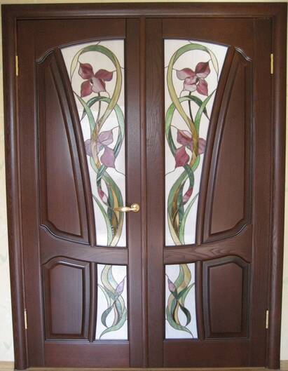 Міжкімнатні двері дерев'яні тип г 01 пг