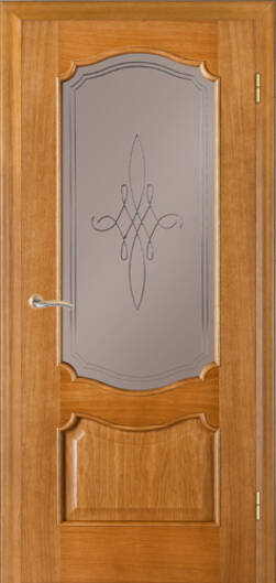 Міжкімнатні двері шпоновані шпонована дверь модель 41 даймон скло