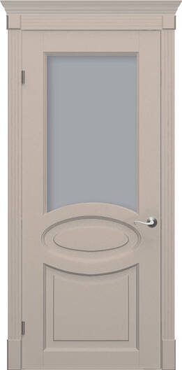 Міжкімнатні двері фарбовані окрашенная дверь барселона пo капучино