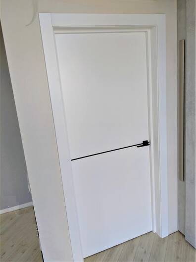 Міжкімнатні двері фарбовані а6.m білі