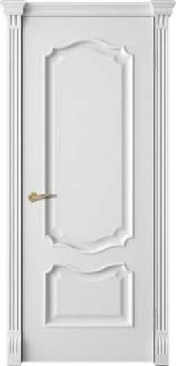Міжкімнатні двері дерев'яні тип б 01 пг білі