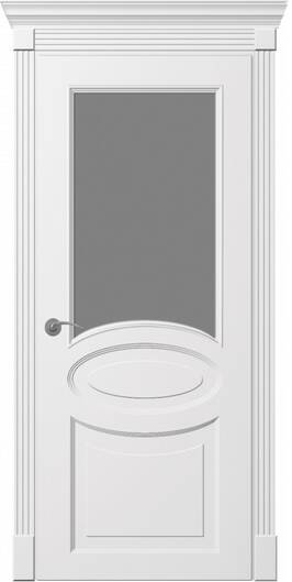 Межкомнатные двери окрашенные окрашенная дверь барселона по белая
