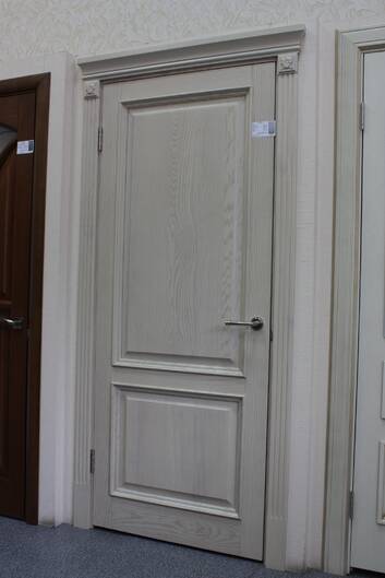 Міжкімнатні двері дерев'яні тип а 18 пг ral
