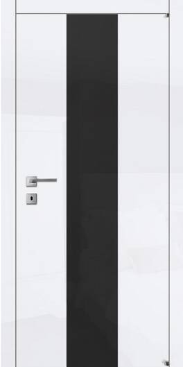 Межкомнатные двери окрашенные окрашенная дверь а3.1.s белое стекло лакобель 230мм