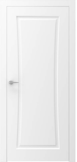 Міжкімнатні двері фарбовані duo 9 з фрезеруванням