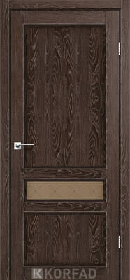 Межкомнатные двери ламинированные ламинированная дверь модель cl-07 со штапиком дуб марсала