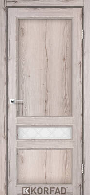 Межкомнатные двери ламинированные ламинированная дверь модель cl-07 со штапиком дуб нордик