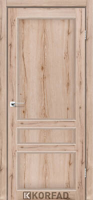 Межкомнатные двери ламинированные ламинированная дверь модель cl-08 со штапиком дуб тобакко