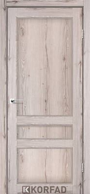 Міжкімнатні двері ламіновані модель cl-08 зі штапиком дуб нордік