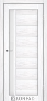 Межкомнатные двери ламинированные ламинированная дверь модель fl-01 белая модрина сатин белый
