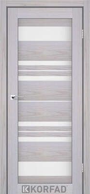 Межкомнатные двери ламинированные ламинированная дверь модель fl-04 серая модрина сатин белый