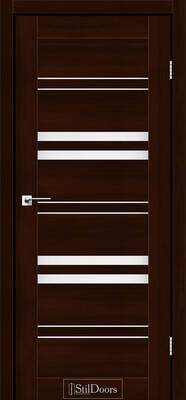 Межкомнатные двери ламинированные ламинированная дверь модель slovenia каштан сатин