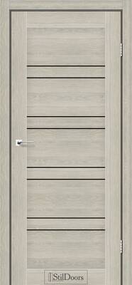 Міжкімнатні двері ламіновані ламінована дверь модель antalya дуб альба blk