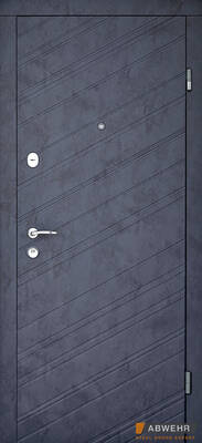 Входные двери квартирные входная квартирная дверь abwehr (абвер) модель fora (цвет бетон антрацит) комплектация nova