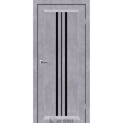 Міжкімнатні двері ламіновані darumi stella сірий бетон