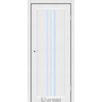 Міжкімнатні двері ламіновані darumi stella білий текстурний