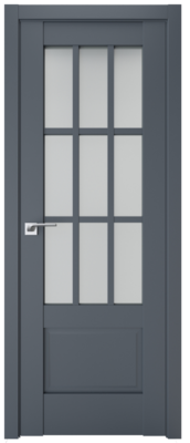Міжкімнатні двері ламіновані ламінована дверь модель 604 антрацит пo