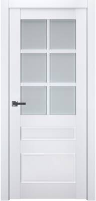 Міжкімнатні двері ламіновані ламінована дверь модель 607 білий пo