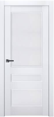 Міжкімнатні двері ламіновані ламінована дверь модель 608 білий пг