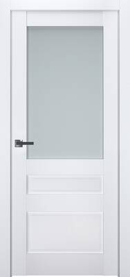 Міжкімнатні двері ламіновані ламінована дверь модель 608 білий пo