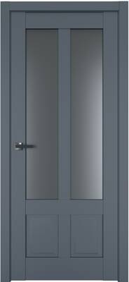 Міжкімнатні двері ламіновані ламінована дверь модель 609 антрацит пo