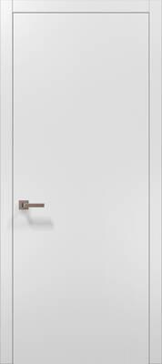Межкомнатные двери ламинированные ламинированная дверь plato-01c белый матовый
