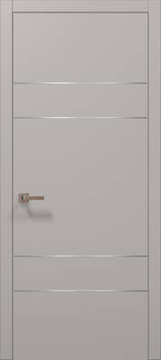 Межкомнатные двери ламинированные ламинированная дверь plato-09 светло-серый супермат