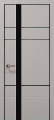 Межкомнатные двери ламинированные ламинированная дверь plato-10 светло-серый супермат