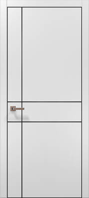 Межкомнатные двери ламинированные ламинированная дверь plato-30 белый матовый