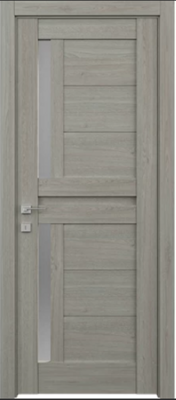 Міжкімнатні двері ламіновані ламінована дверь la-06 сосна зимова