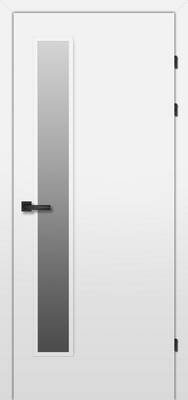 Міжкімнатні двері ламіновані стандарт 2.2 брама біла