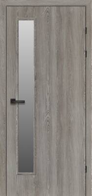 Міжкімнатні двері ламіновані стандарт 2.2 брама дуб сірий