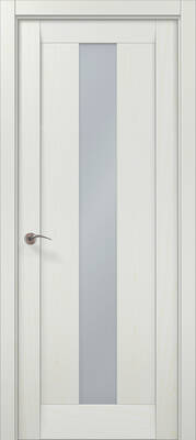 Міжкімнатні двері ламіновані ламінована дверь ml-01 ясен білий