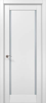 Міжкімнатні двері ламіновані ламінована дверь ml-62с білий матовий