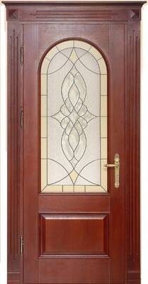 Міжкімнатні двері дерев'яні тип б 06 по
