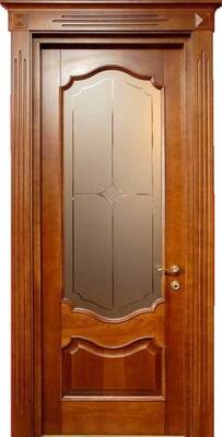 Міжкімнатні двері дерев'яні тип б 07 по