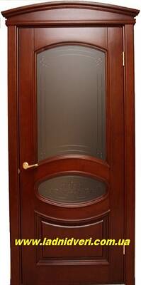 Міжкімнатні двері дерев'яні тип в 11 по