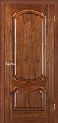 Межкомнатные двери шпонированные шпонированная дверь модель 41 орех амер. глухая